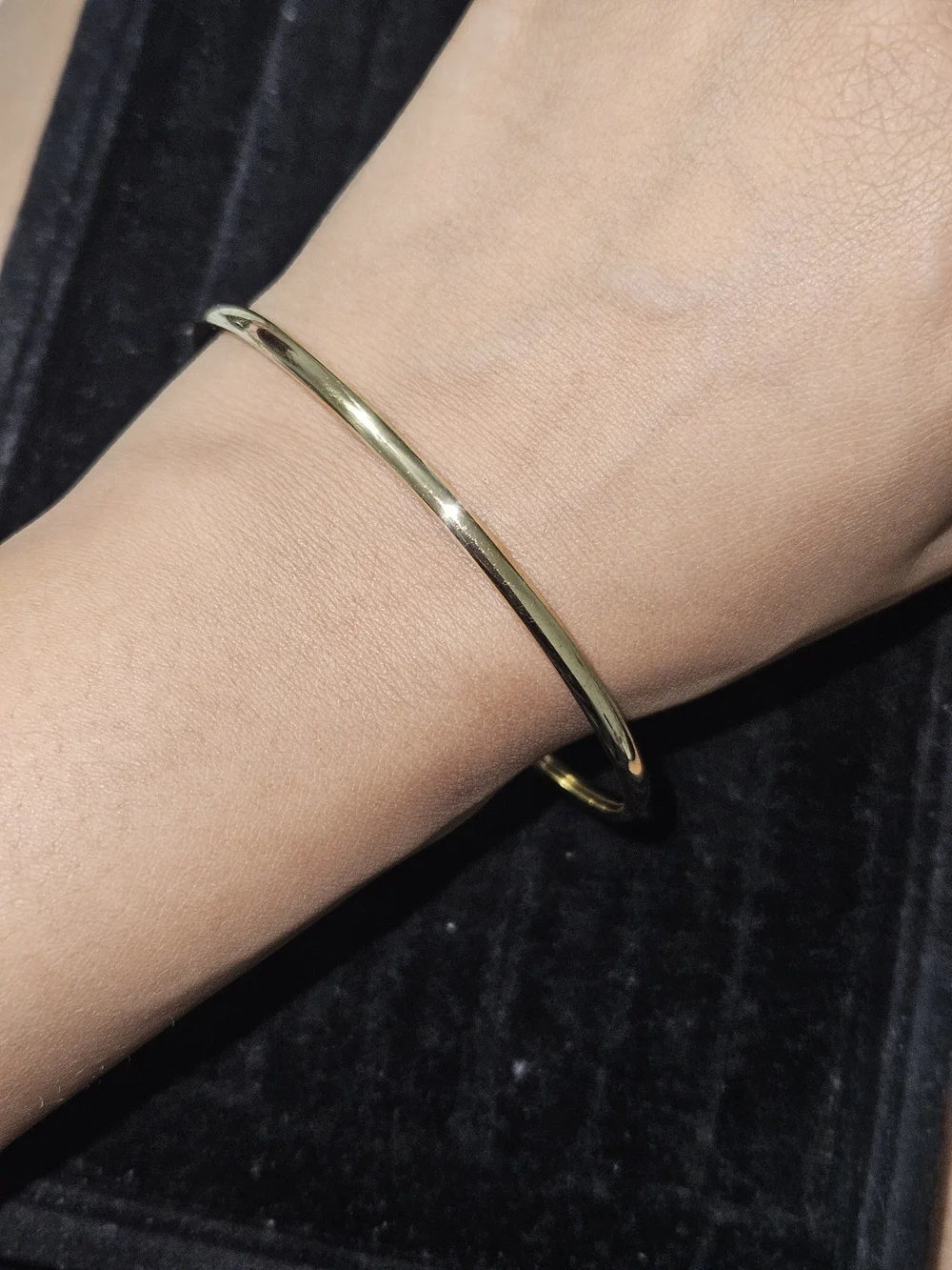 925S ITALY Women's Cuff Bracelet - Elegant Minimalist Design